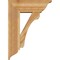 Ekena Millwork Legacy Traditional Rough Sawn Bracket w/ Offset Brace, Western Red Cedar, 8"W x 22"D x 30"H BKT0806X22X30LEC01RWR - alternate 4